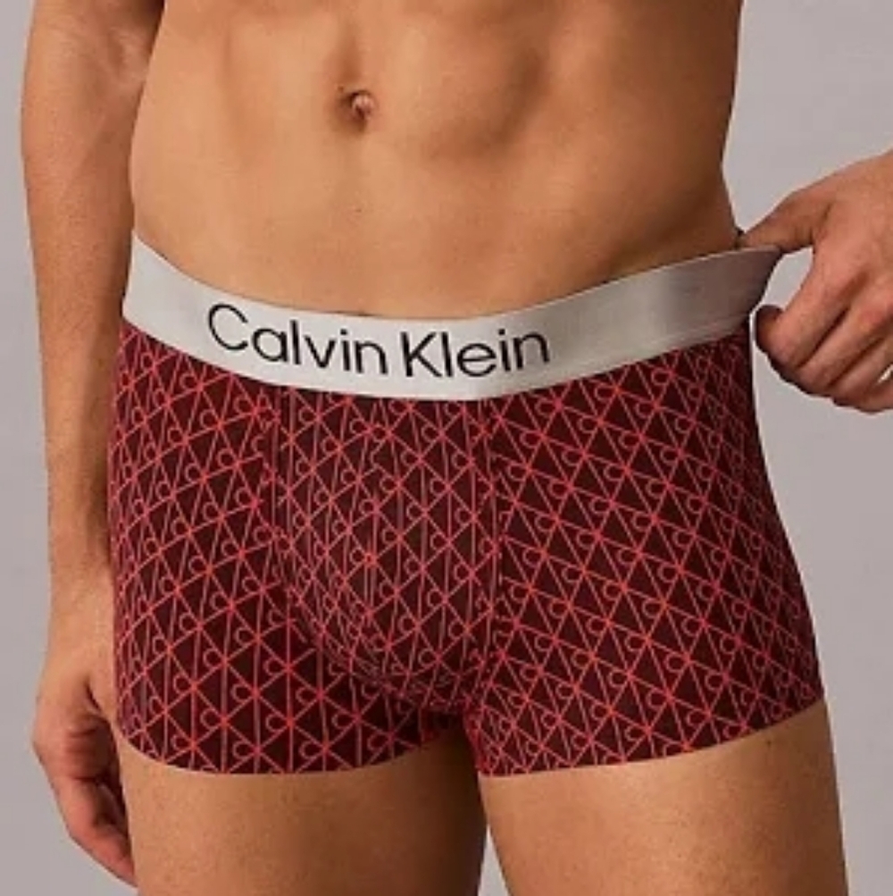 Calvin Klein Men's Brushed Microfiber Stretch Low Rise Trunk NEW Size Medium